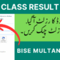 10th Class BISE Multan Result 2025