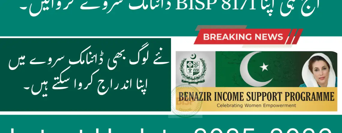 BISP 8171 dynamic survey