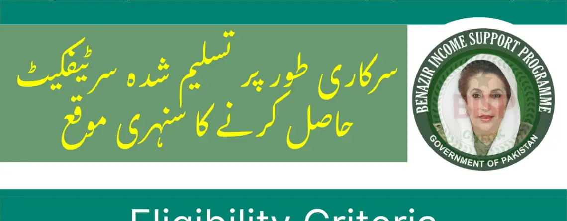 BISP Hunarmand Program Eligibility Criteria Complete Guide