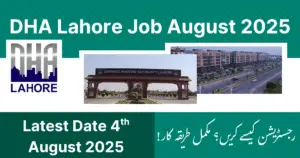 DHA Lahore Job August 2025