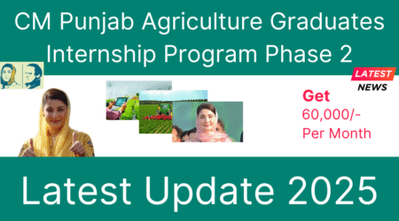 Punjab Agriculture Graduates Internship Program Phase 2