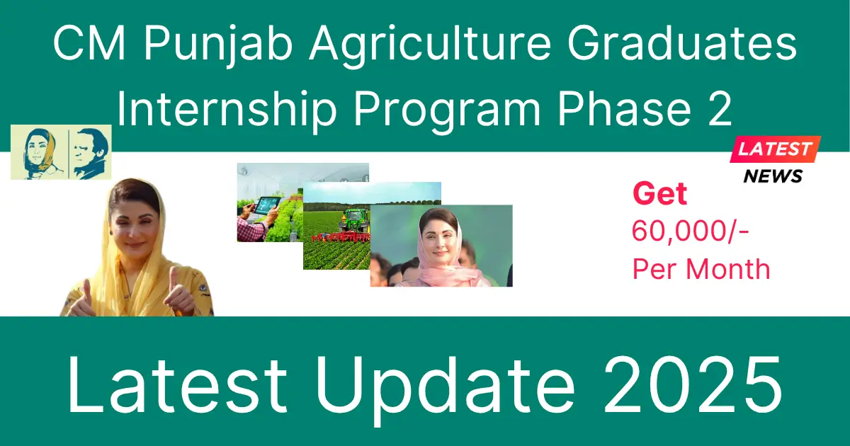 Punjab Agriculture Graduates Internship Program Phase 2