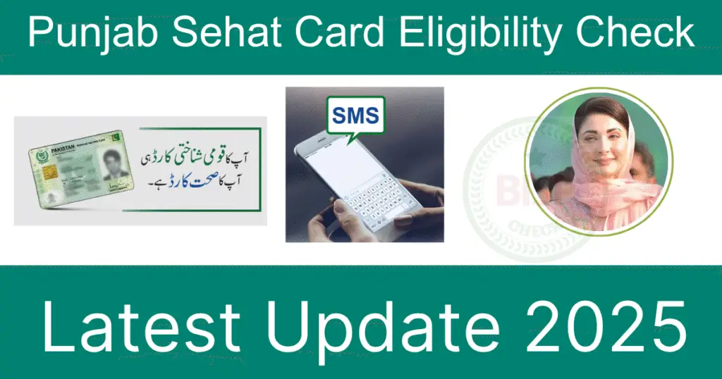 Punjab Sehat Card Eligibility Check