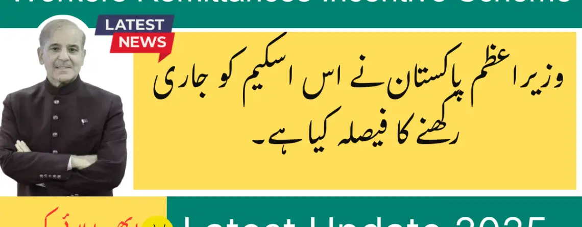 workers remittances incentive scheme in Pakistan